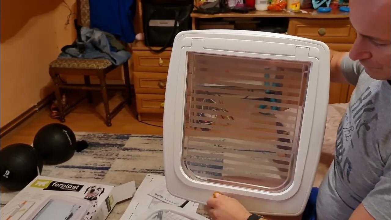 How to install a large dog door ( Ferplast Swing 15)/Vid.1 YouTube