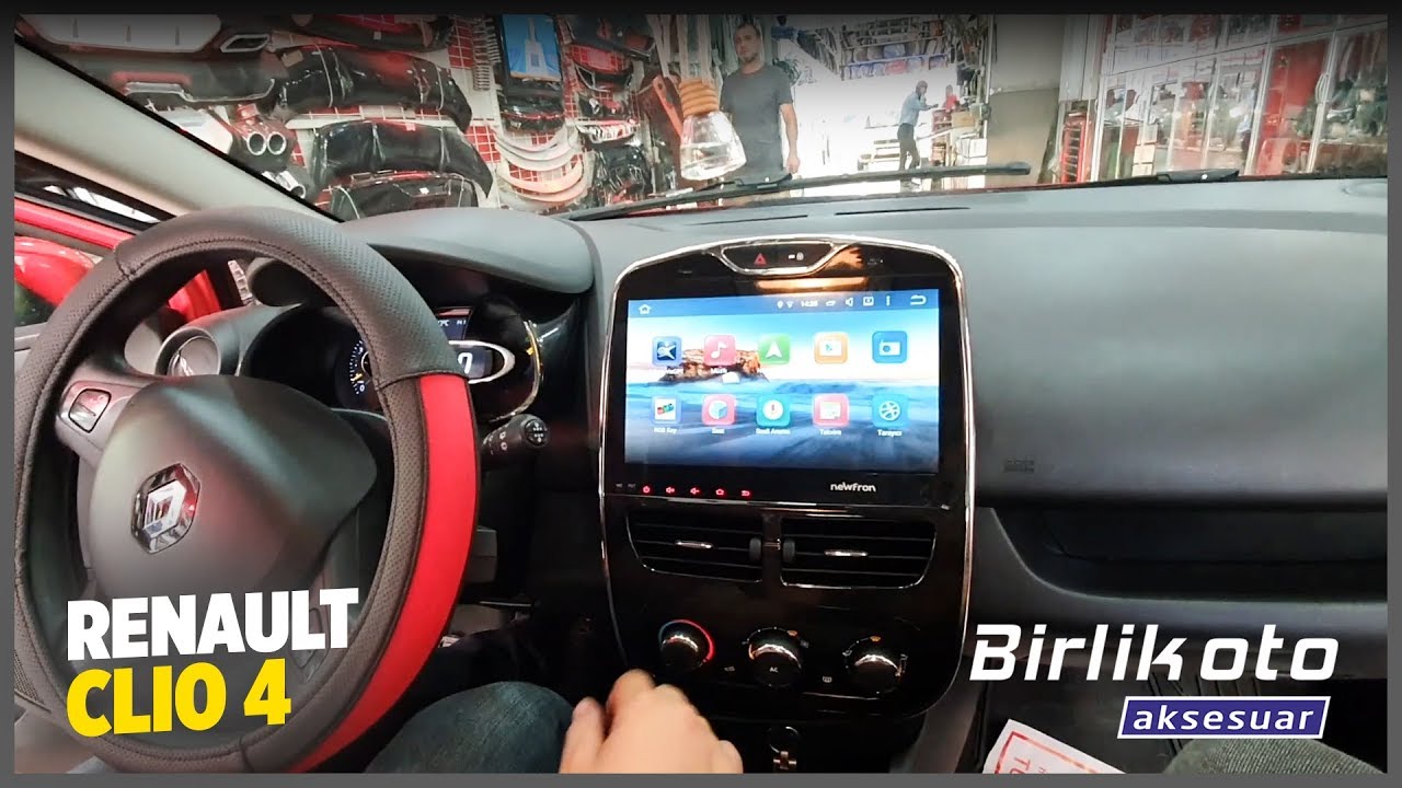 Renault Clio 4 // Newfron 10.1" Android Multimedya Uygulamamız