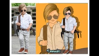 Cartoon Vector Image editing Tutorial For Android Mobile | Like Adobe Illustrator