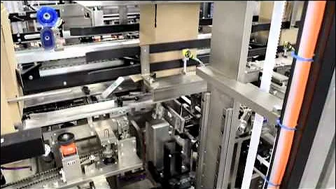Massman Automation Bottom Load Case Packer for Cartons.mov