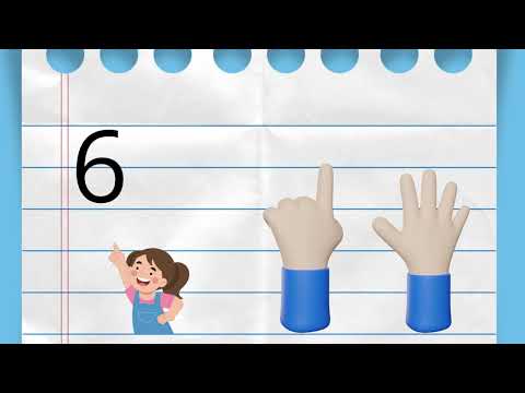 العد بالأصابع من 0 إلى 10 3 4 سنوات الدرس 7 