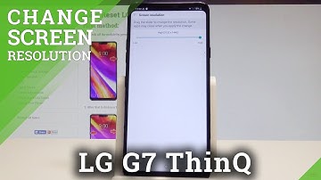 How to Change Screen Resolution LG G7 ThinQ - Display Resolution Settings |HardReset.Info