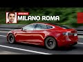 Milano-Roma in TESLA: quanto tempo serve e quanto costa con la Model S "Raven"