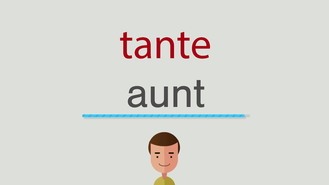 Was Bedeutet Tante Auf Englisch Wie heißt tante auf englisch - YouTube