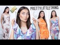TRYING ON SUMMER CLOTHING FROM PRETTY LITTLE THING! TRY ON HAUL!