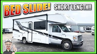 Bed AND Living Slides in a Small Coach! 2022 Freelander 26DS