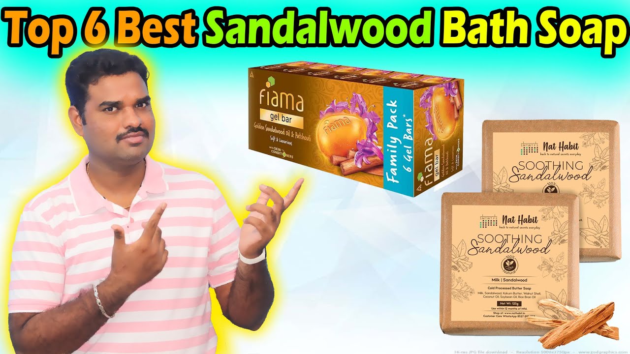 ✅ Top 6 Best Sandalwood Soap In India 2024 With Price |Sandal Bath Soap Review & Comparison