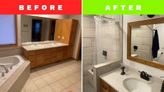 Bathroom Remodel - Making one bathroom into two!