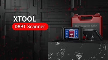 XTOOL D8BT Wireless Diagnostic Scan Tool | ECU Coding, Full Systems Diagnostics, Key Programming