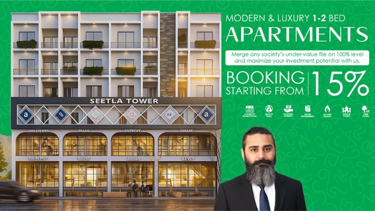 Seetla Tower – Book Your Shop & Apartment Now from Just 15%