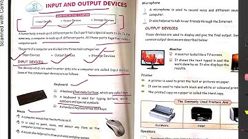 Computer-class-2-chapter-3 -INPUT And OuTPUT DeVICES-(PART 1):-cyberapps