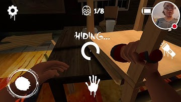 Playing Entity A Horror Escape part 2 **very Impossible** (I got mad again)