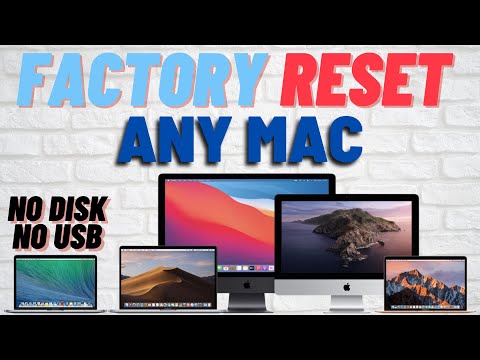How to format any Mac computer without Restoration disk or Bootable USB