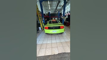 2020 Mustang GT  H pipe Resonator delete sound🔥