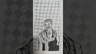 #art #jojobizzare #youtubeshorts #drawing #anime #jjba #batman #gravityfalls #bleach#onepiece #fmab
