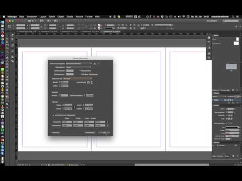 Mehrere Seiten nebeneinander - Indesign Tutorial Deutsch
