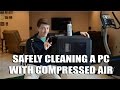 How to Safely Clean A PC Computer with Compressed Air Duster! (Best Method and Tips)