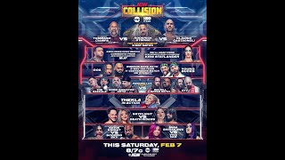 WWE 2K25 AEW Collision 2-6-2026 Mina Sharakawa Vs Viva Van