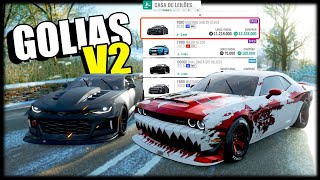 GOLIAS V2 com MUSLCE CAR de LEILÃO - Forza Horizon 4 Online