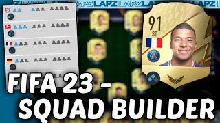 Fifa 23 Squad Builder   New Chemistry System