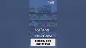 Yes, the mouse cursor in my game is a lab glove 🧤