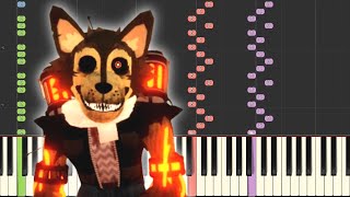 Marley Russell Theme (Bloodthirsty) - Piano Remix - Piggy Roblox