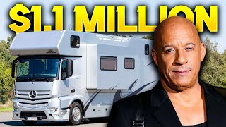 Details 🚨   Vin Diesel's Two-Story Motorhome Costs A Ton - But IS It WORTH It Update
