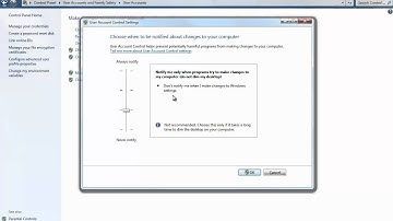 User Account Control Part 1 The UAC Slider