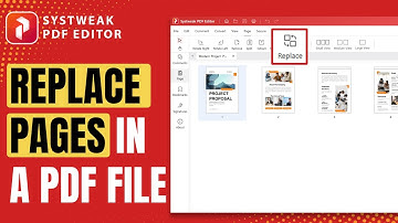 How to Replace Pages in a PDF File | Systweak PDF Editor Tutorial #24 #pdfeditor #pdftips