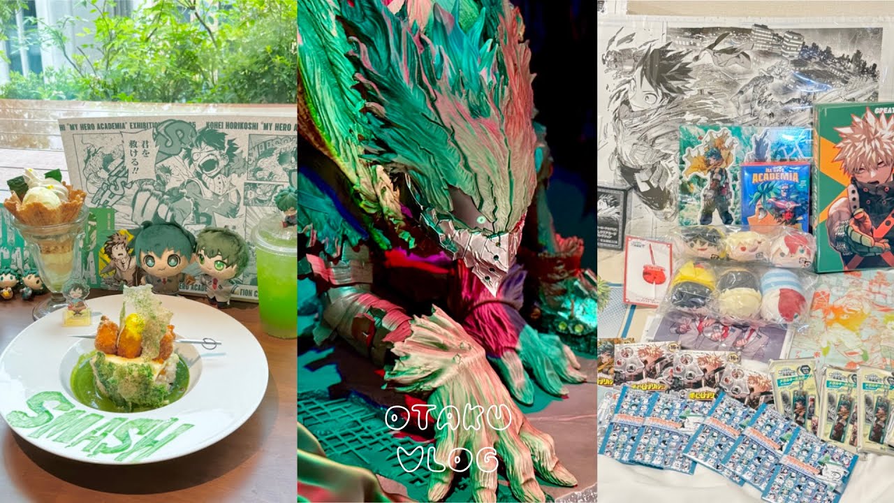 ˚₊‧꒰ა 나의 히어로 아카데미아 도쿄 원화전 ໒꒱ ‧₊˚ ⎮ CREATIVE MUSEUM • 히로아카 콜라보 카페 • 도쿄 점프샵 • HONPO POPUP • ヒロアカ 原画展