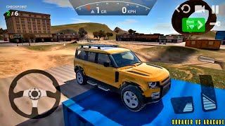 Ultimate Offroad Simulator #12 - New Orange 4x4 Jeep Offroad Driving - Android Gameplay FHD