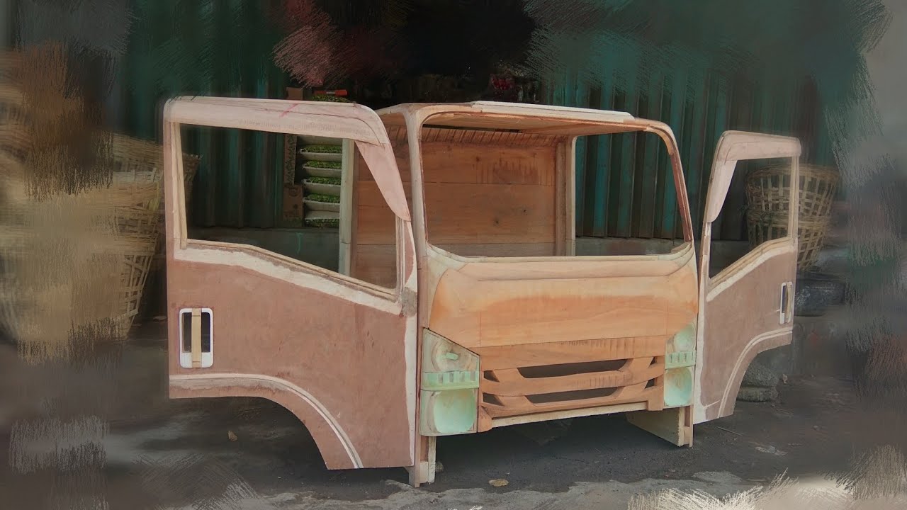 Ukuran Kabin Truk Miniatur / Perajin Miniatur Truk Blitar Paling Sulit