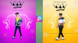 Trending King Crown Photo Editing || Picsart Photo Editing - Born to Tech 