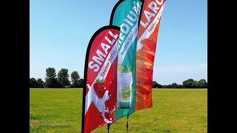 Flying Banner Flag Instruction Video