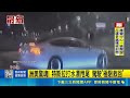 洲美驚魂! 特斯拉打水漂甩尾 駕駛"極限救回" 大雨飆速易釀"水漂效應" 專家提醒自救方法｜三立新聞LIVE