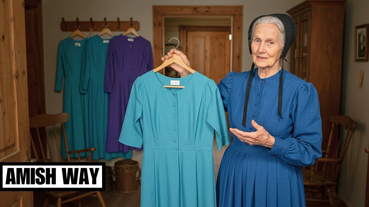 How Amish Women Make Their Dresses By Hand | The Amish Way