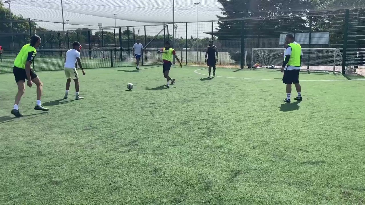 Football match 6 a Side 