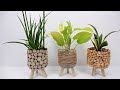 3 Creative Ways to Decorate Your Recycled Plastic Bottles for DIY Planter at Home