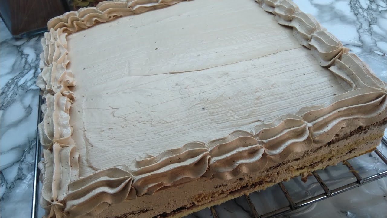 كريمة الزبدة بدون بيض بمذاق الشكلاطة بنة وخفة