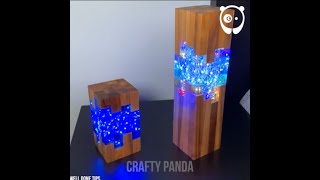 Lampu tidur dari resin