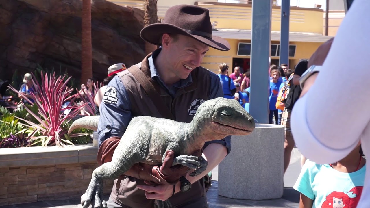 NEW! Raptor Encounter at Universal Studios Hollywood