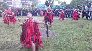 Tampil Memukau Tari Kabasaran Diawali  Doa Adat Bahasa Tombulu Minahasa