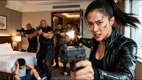 【Chinese Drama】角落裡的絕色美女竟是頂級殺手！面對敵人突襲，直接以一敵百帶所有人殺出重圍！#drama #反转 #逆袭