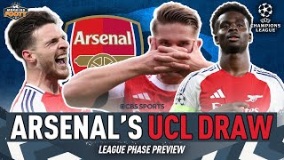 Download Lagu Arsenal face Bayern, Inter \u0026 Atletico Madrid in UCL League Phase | Draw Reaction | CBS Sports Golazo MP3 Download Lagu Arsenal face Bayern, Inter \u0026 Atletico Madrid in UCL League Phase | Draw Reaction | CBS Sports Golazo MP3