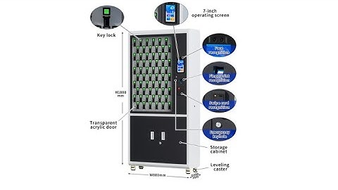 Rfid smart key cainet (key management system)Logistics company intelligent key management cabinet