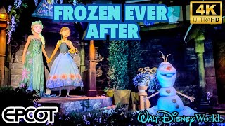 Frozen Ever After Full Ride Pov At Walt Disney World Epcot 4K