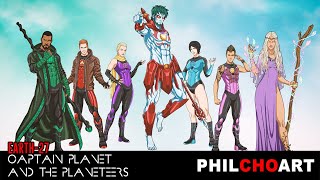 Earth-27 Captain Planet And The Planeteers