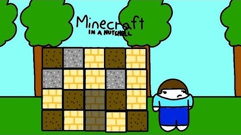 Minecraft In A Nutshell - But I Made It On Flipaclip #minecraft