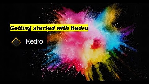 Getting started with Kedro