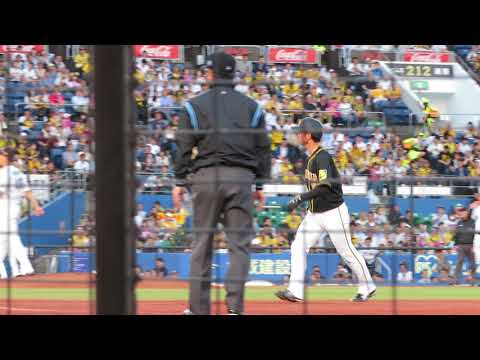 近本 初回先頭打者初球ヒット！ほんとに頭が下がる大活躍！